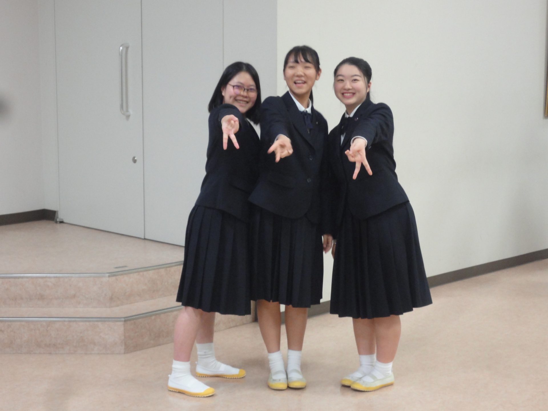 生徒による学校説明会の様子 和洋九段女子中学校高等学校