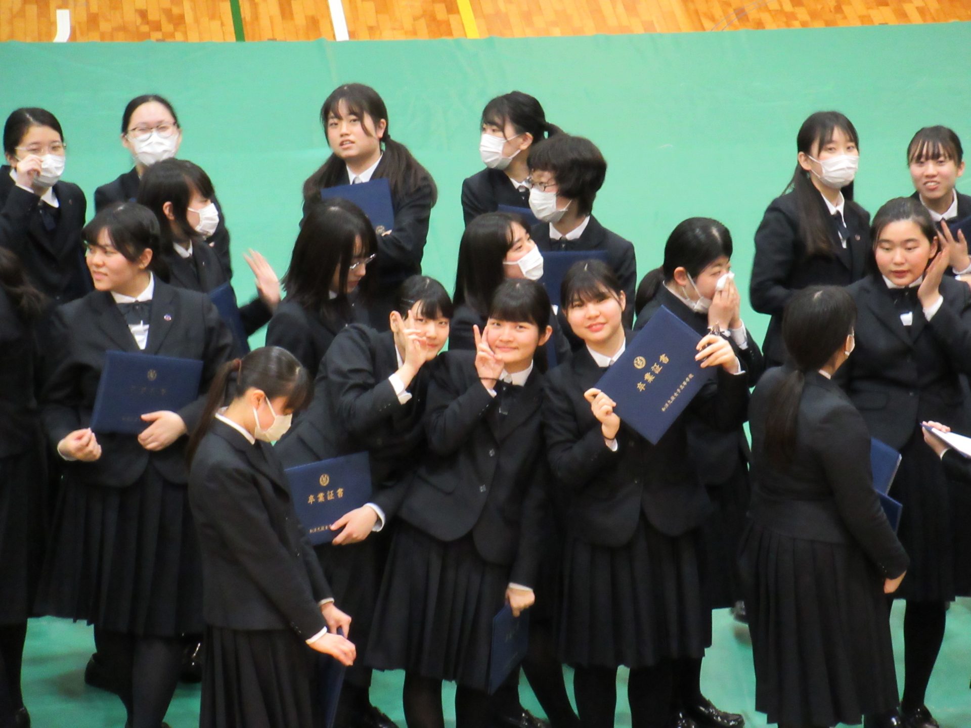 令和元年度高校卒業式 和洋九段女子中学校高等学校